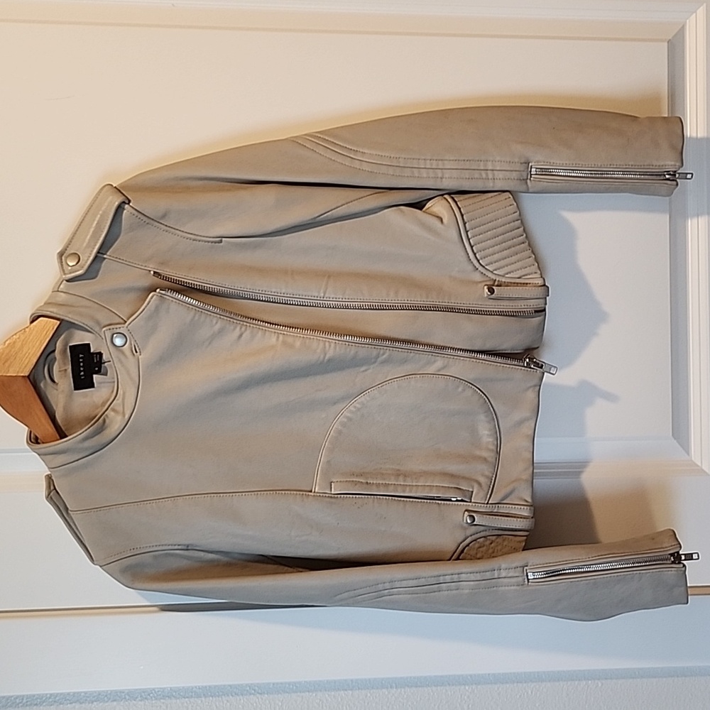 Theory leather jacket